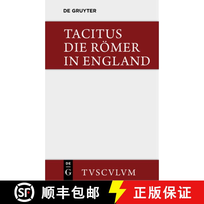【3-4周达】Die Roemer in England: Originaltexte Mit Deutscher UEbertragung [9783110355444]