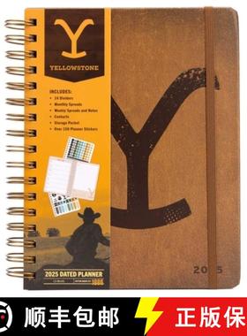 【3-4周达】2025 Yellowstone: The Dutton Ranch 13-Month Weekly Planner [9798886636857]