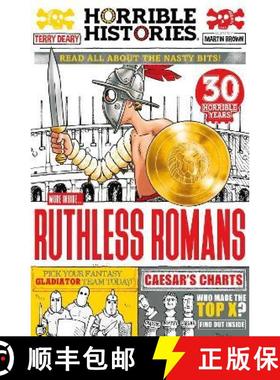 【3-4周达】Ruthless Romans (newspaper edition) [9780702322921]