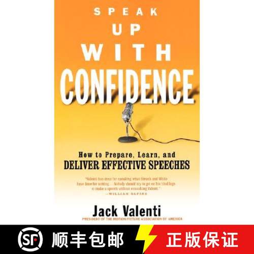 【3-4周达】Speak Up with Confidence: How to Prepare, Learn, and Deliver Effective Speeches [9780786887507]
