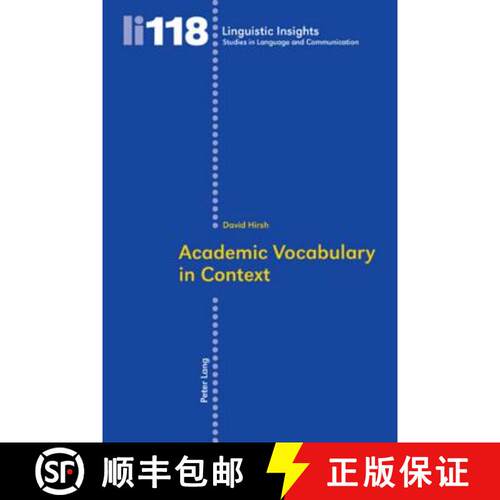 【3-4周达】Academic Vocabulary in Context [9783034304269]