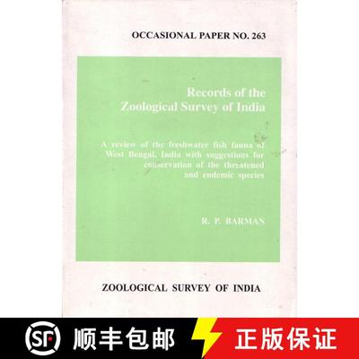 【3-4周达】A Review of the Freshwater Fish Fauna of West Bengal, India with Suggestions for Conservat... [9788181711472]