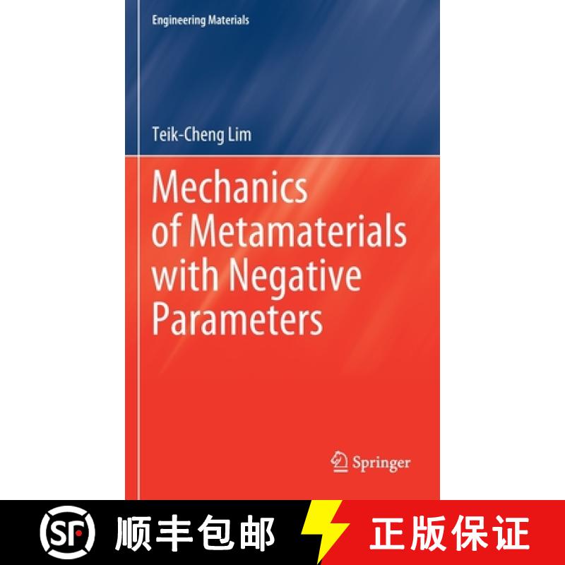 【3-4周达】Mechanics of Metamaterials with Negative Parameters [9789811564451]