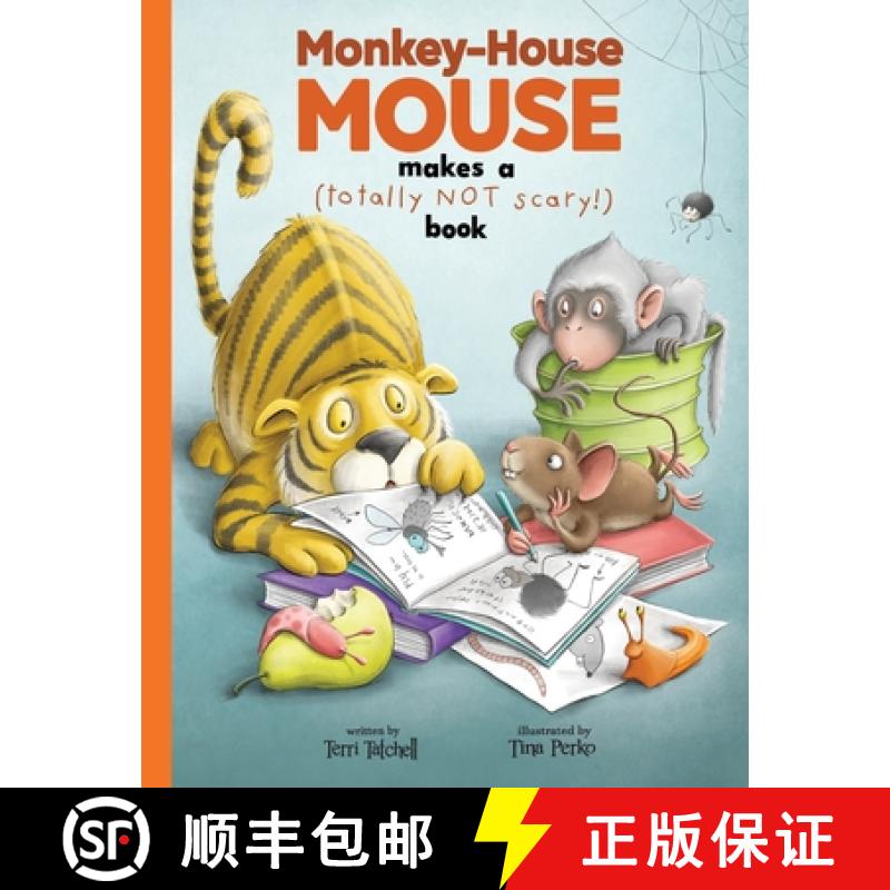 【2-3周达】Monkey-House Mouse makes a (totally NOT scary) book [9781738963669]