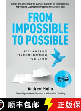【3-4周达】From Impossible to Possible: Two Simple Rules to Assure Exceptional Public Value [9780648137221]