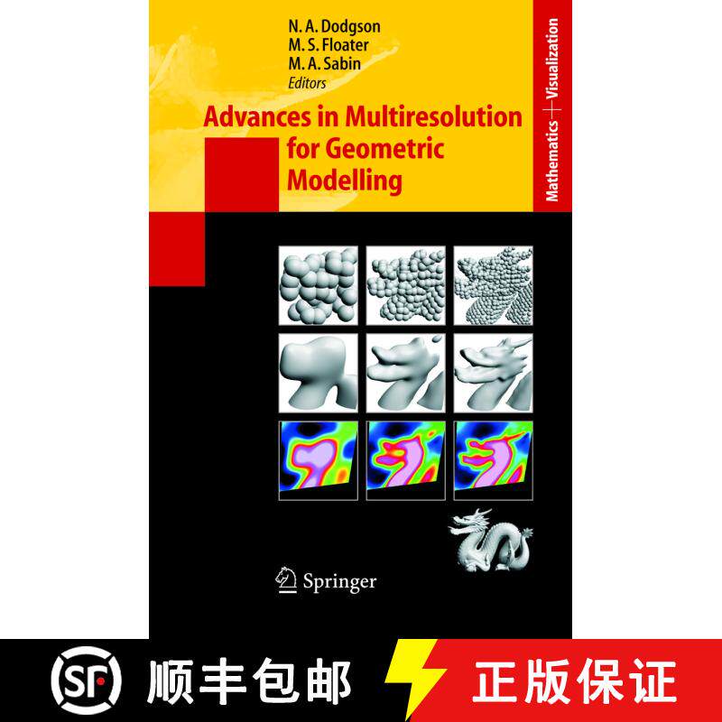 【3-4周达】精装 Advances in Multiresolution for Geometric Modelling [9783540214625]