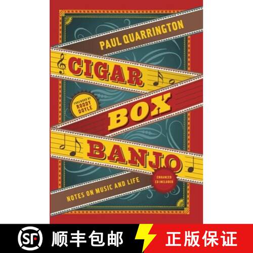 【3-4周达】精装 Cigar Box Banjo: Notes on Music and Life [With CD (Audio)] [9781553654384]