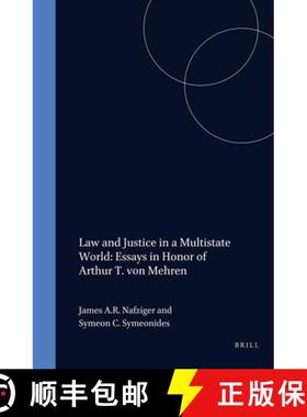 预订 Law and Justice in a Multistate World: Essays in Honor of Arthur T. Von Mehren [9781571051189]