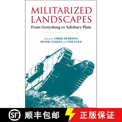 【3-4周达】精装 Militarized Landscapes: From Gettysburg to Salisbury Plain [9781441117021]