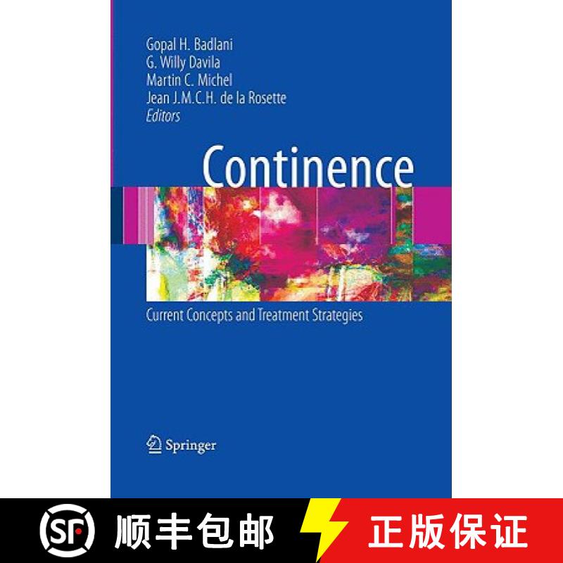 【3-4周达】Continence: Current Concepts and Treatment Strategies [9781846285103]