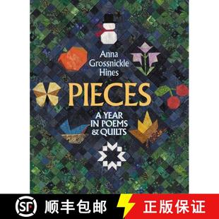 【3-4周达】Pieces: A Year in Poems & Quilts [9780060559601]