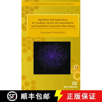 【3-4周达】精装 Algorithms and Applications for Academic Search, Recommendation and Quantitative Asso... [9788793609648]