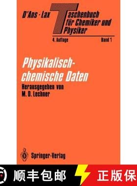 【3-4周达】Taschenbuch für Chemiker und Physiker : Band I Physikalisch-chemische Daten [9783540528951]