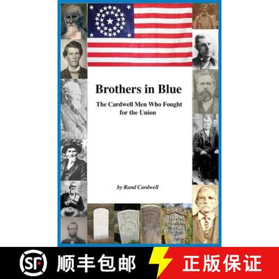 【3-4周达】精装 Brothers in Blue: The Cardwell Men Who Fought for the Union [9798993329314]