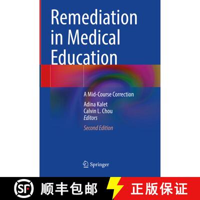 【3-4周达】精装 Remediation in Medical Education: A Mid-Course Correction (Second Edition 2023) [9783031324031]