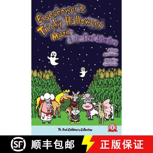 【3-4周达】Eisenhower's Tricky Halloween Maze: A Dr. Fred Adventure [9780578419473]