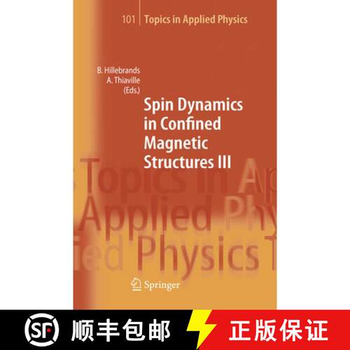 【3-4周达】精装 Spin Dynamics in Confined Magnetic Structures III [9783540201083]