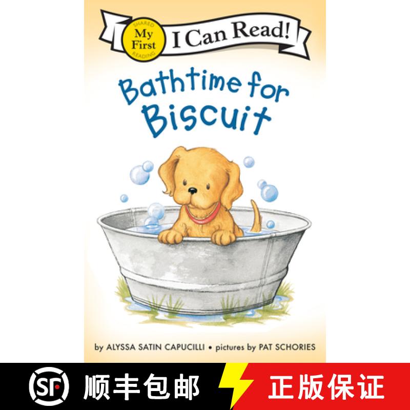 【3-4周达】Bathtime for Biscuit (My First I Can Read) [9780064442640]