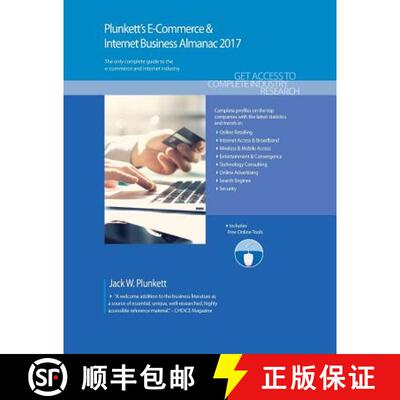 预订 Plunkett's E-Commerce & Internet Business Almanac 2017: E-Commerce & Internet Business Industry ... [9781628314298]