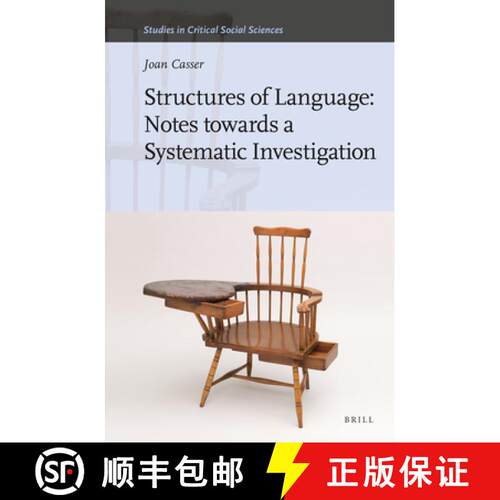 预订 精装 Structures of Language: Notes Towards a Systematic Investigation [9789004520776]
