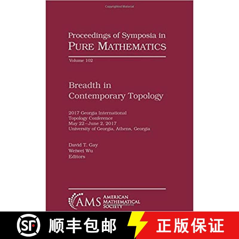 【3-4周达】Breadth in Contemporary Topology [9781470442491]