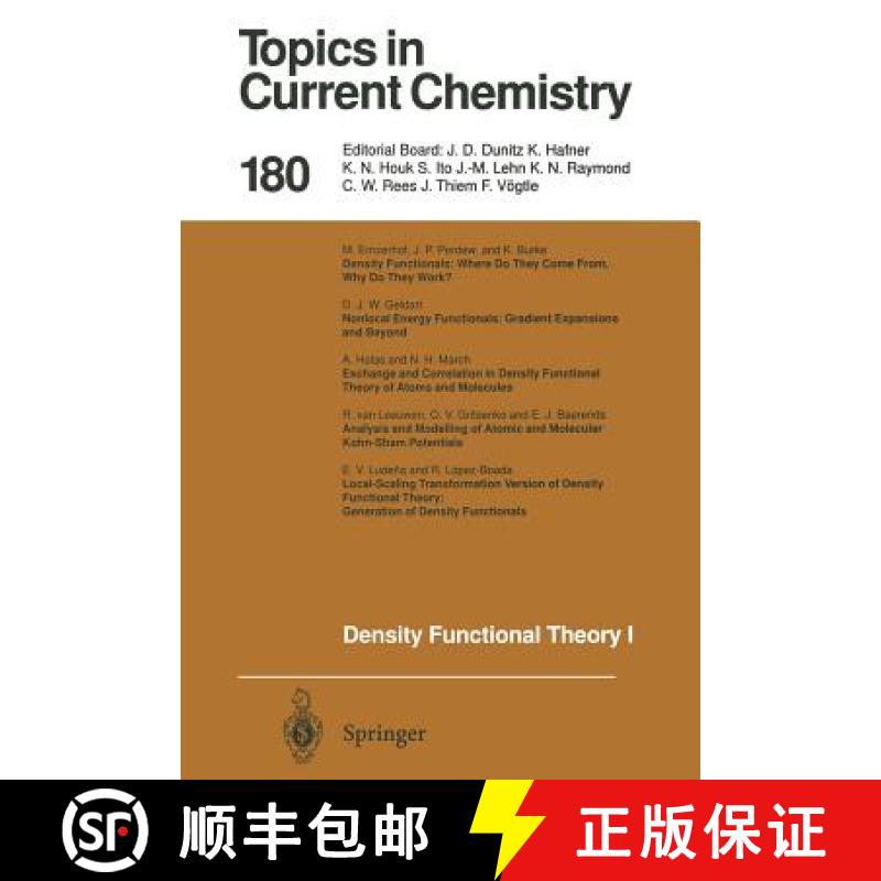 【4周达】Density Functional Theory I: Functionals and Effective Potentials - Density Functional Theor... [9783662148341]