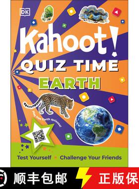 【3-4周达】Kahoot! Quiz Time Earth: 250 Trivia Questions (with QR Codes Inside for 150 Interactive Bo... [9780744098945]
