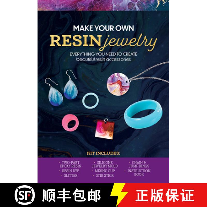 【2-3周达】Make Your Own Resin Jewelry: Everything You Need to Create Beautiful Resin Accessories - K... [9780785842323]