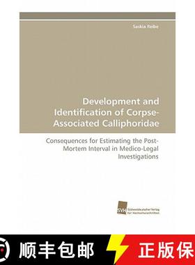 【3-4周达】Development and Identification of Corpse-Associated Calliphoridae [9783838122311]