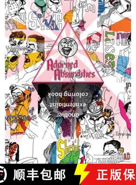 【3-4周达】Adorned Absurdities: Another Existentialist Coloring Book [9780578726748]