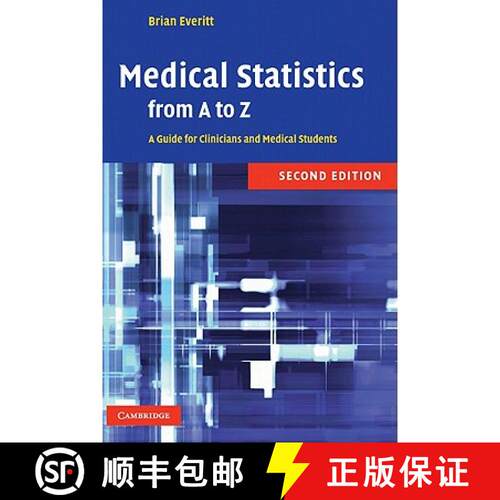 【3-4周达】精装 Medical Statistics from A to Z: A Guide for Clinicians and Medical Students [9780521867634]