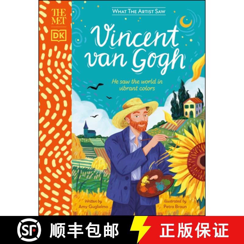 【3-4周达】The Met Vincent Van Gogh: He Saw the World in Vibrant Colors [9780744033663]