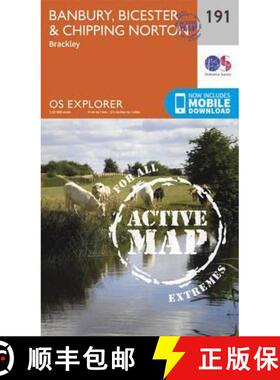 【3-4周达】Banbury, Bicester and Chipping Norton [9780319470633]