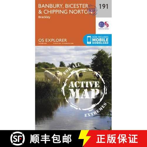 【3-4周达】Banbury, Bicester and Chipping Norton [9780319470633]