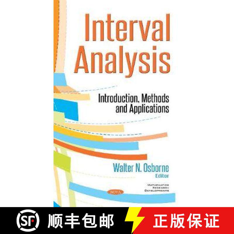 【3-4周达】Interval Analysis: Introduction, Methods and Applications [9781536120288]