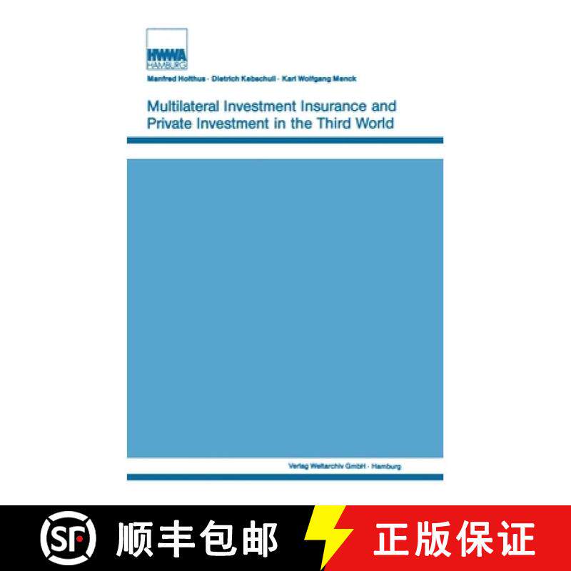 【3-4周达】精装 Multilateral Investment Insurance and Private Investment in the Third World [9781138528475]