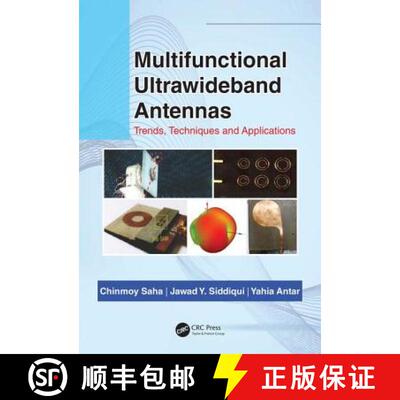【3-4周达】精装 Multifunctional Ultrawideband Antennas : Trends, Techniques and Applications [9781138553545]