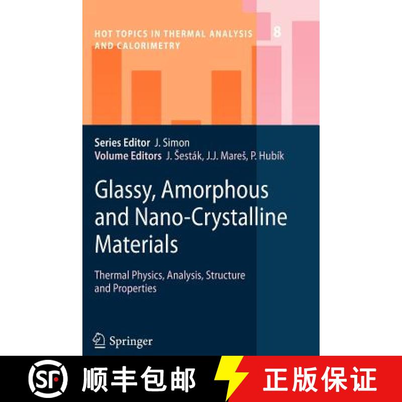 【3-4周达】Glassy, Amorphous and Nano-Crystalline Materials : Thermal Physics, Analysis, Structure an... [9789400733978]