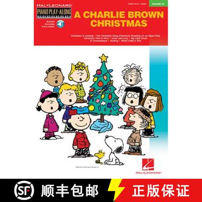 【3-4周达】Charlie Brown Christmas Piano Play-Along Volume 34 Book/Online Audio [With CD] [9780634099984]