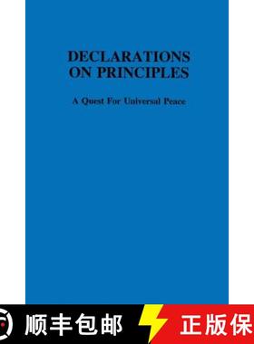 预订 Declarations on principles :: a quest for universal peace [9789028601871]