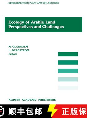 【3-4周达】Ecology of Arable Land -- Perspectives and Challenges [9789401069502]