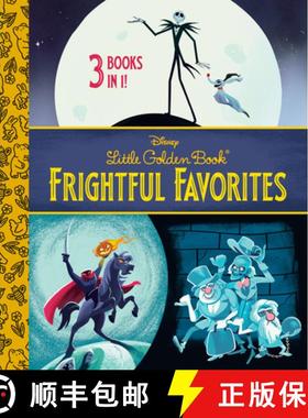 【3-4周达】Disney Little Golden Book Frightful Favorites (Disney Classic) [9780736444644]