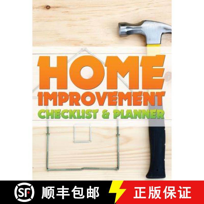 【3-4周达】Home Improvement Checklist and Planner [9781633837263]