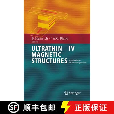 【3-4周达】Ultrathin Magnetic Structures IV : Applications of Nanomagnetism [9783540219545]