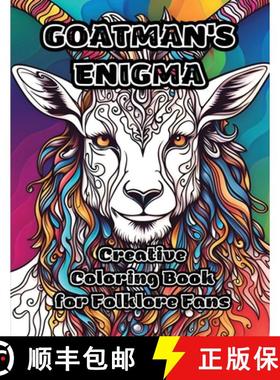 预订 Goatman's Enigma: Creative Coloring Book for Folklore Fans [9798868934520]