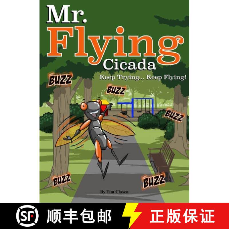 【3-4周达】Mr. Flying Cicada [9781734811391]