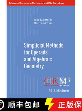 【3-4周达】Simplicial Methods for Operads and Algebraic Geometry [9783034800518]