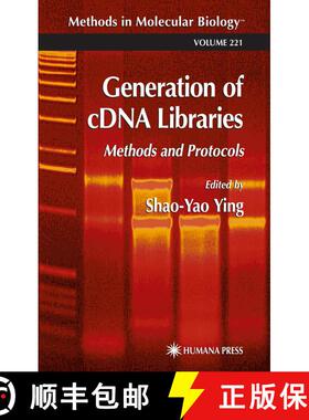 【3-4周达】Generation of cDNA Libraries : Methods and Protocols [9781617373336]