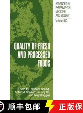 【3-4周达】Quality of Fresh and Processed Foods [9780306480713]