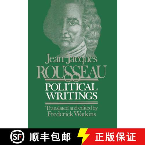 【3-4周达】Jean Jacques Rousseau Political Writings: Containing the Social Contract, Considerations o... [9780299110949]